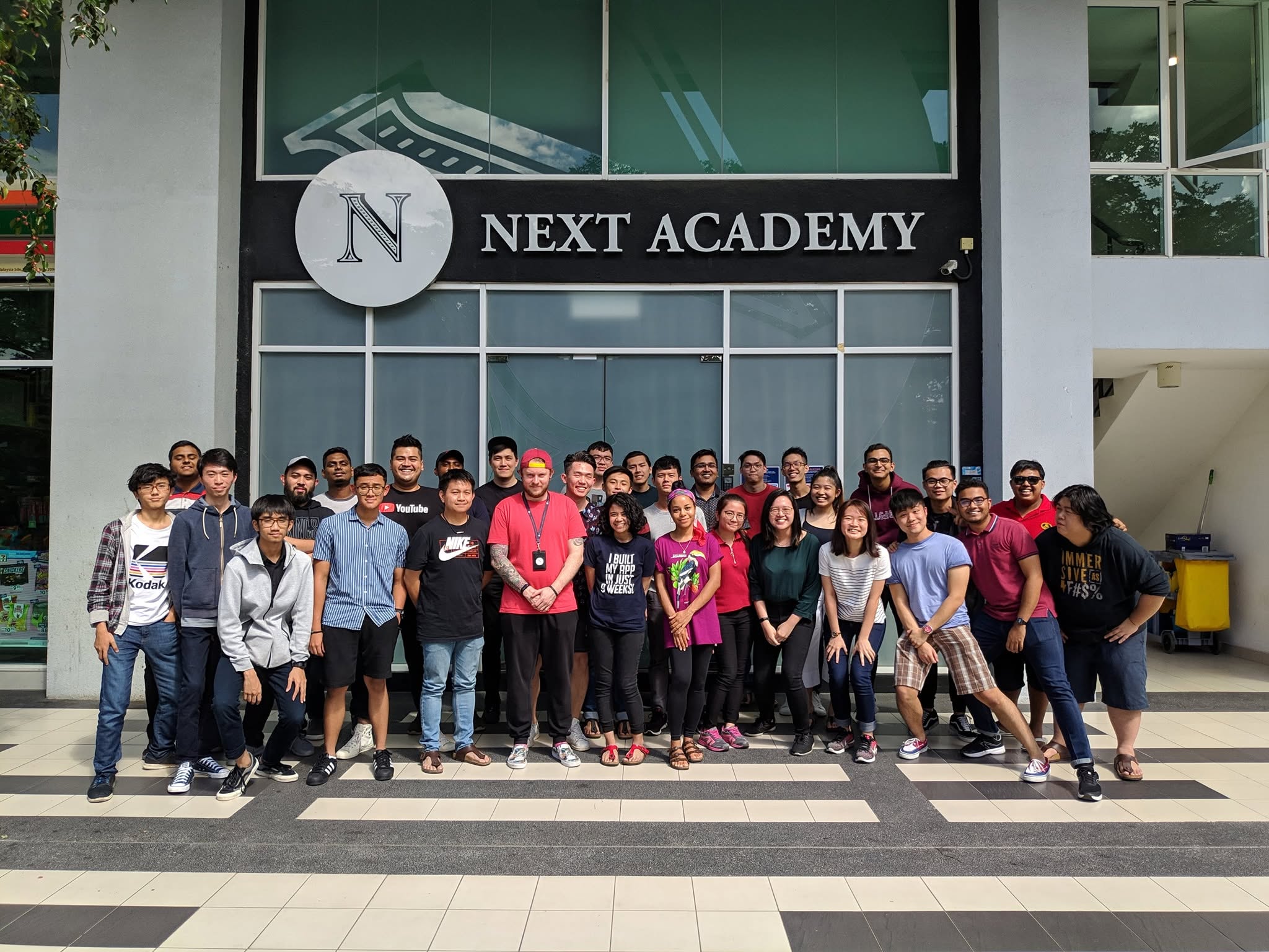 NEXT Academy class group photo